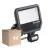 Multipack 4x Ledvance LED Floodlight Aluminium Zwart 41W 5500lm 100D - 830 Warm Wit | IP65 - Bewegings- En Lichtsensor - Symmetrisch