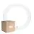 Multipack 4x Ledvance LED Buis T9 Value Circulair (EM/Mains) 11W 1320lm - 840 Koel Wit | Vervangt 22W