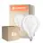 Multipack 4x Osram Classic LED E27 Globe Filament Mat 17W 2452lm - 827 Zeer Warm Wit | Vervangt 150W