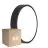 Multipack 6x Ledvance LED Bulkhead Rond Zwart 10W 1220lm - 830-840 CCT | 262mm - IP65 - Bewegings- en Lichtsensor