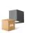 Multipack 4x D'Lite Wandlamp Vrebos Aluminium Zwart | IP54 - Geschikt Voor 1x GU10