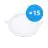 Multipack 15x Bright Choice LED Downlight UltraSlim 15W 1200lm 110D - 840 Koel Wit | 190mm - Zaagmaat 175mm