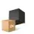 Multipack 2x D'Lite Wandlamp Elingen Aluminium Zwart Up & Down 2.9W 170lm - 830 Warm Wit | IP65 - Werkt Op Batterijen - Lichtsensor
