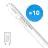 Multipack 10x Noxion LED Buis T8 Avant (EM/Mains) Standard Output 19W 2300lm - 865 Daglicht | 150cm - Vervangt 58W