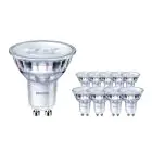 Multipack 10x Philips Corepro LED Spot GU10 PAR16 4.6W 370lm 36D - 830 Warm Wit | Vervangt 50W