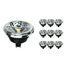 Multipack 10x Noxion Lucent LED Spot GU10 AR111 12W 600lm 40D - 927 Zeer Warm Wit | Beste Kleurweergave - Dimbaar - Vervangt 50W