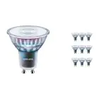 Multipack 10x Philips MASTER LED Spot ExpertColor GU10 PAR16 3.9W 265lm 25D - 927 Zeer Warm Wit | Beste Kleurweergave - Dimbaar - Vervangt 35W