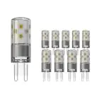 Multipack 10x Noxion Bolt LED Capsule G9 3.8W 470lm - 827 Zeer Warm Wit | Vervangt 40W