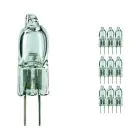 Multipack 10x Philips Microprojection Halogeen G4 Lamp Focusline 30 W 