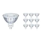 Multipack 10x Philips Corepro LED Spot GU5.3 MR16 2.9W 230lm 36D - 827 Zeer Warm Wit | Vervangt 20W