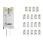 Multipack 20x Ledvance Performance LED Capsule G4 Helder 0.9W 100lm - 827 Zeer Warm Wit | Vervangt 10W
