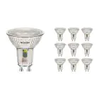 Multipack 10x Noxion LED Spot GU10 PAR16 4.8W 450lm 36D - 827 Zeer Warm Wit | Vervangt 65W