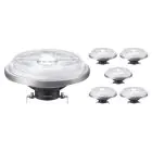 Multipack 6x Philips MASTER LED Spot G53 AR111 10.8W 620lm 24D - 930 Warm Wit | Beste Kleurweergave - Dimbaar - Vervangt 50W