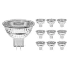 Multipack 10x Noxion LED Spot GU5.3 MR16 4.4W 345lm 60D - 827 Zeer Warm Wit | Dimbaar - Vervangt 35W