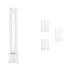 Multipack 10x Ledvance Dulux-L LED 8W - 830 Warm Wit | 4-Pin - Vervangt 18W