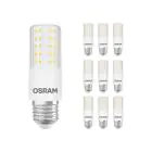 Multipack 10x Osram Special T Slim LED E27 Helder 7.3W 806lm - 827 Zeer Warm Wit | Dimbaar - Vervangt 60W 