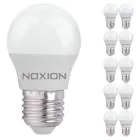 Multipack 10x Noxion Lucent Classic LED E27 Kogel Mat 4.5W 470lm - 827 Zeer Warm Wit | Vervangt 40W