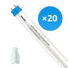 Multipack 20x Philips LED Buis T8 CorePro (EM/Mains) High Output 18W 2000lm - 865 Daglicht | 120cm - Vervangt 36W