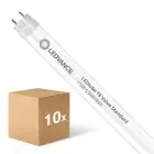 Multipack 10x Ledvance LED Buis T8 Value (EM/Mains) Standard Output 15W 1800lm - 840 Koel Wit | 120cm - Vervangt 36W