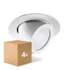 Multipack 4x Noxion LED Spot Forza Wit 35W 3000lm 36D - 930 Warm Wit | 168mm - Beste Kleurweergave