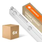 Multipack 6x Ledvance LED Waterdichte Montagebalk Vochtbestendig Value 20W 2400lm - 840 Koel Wit | 120cm 