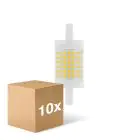Multipack 10x Ledvance Performance LED R7s Dubbel Ended 78mm Helder 12W 1521lm - 827 Zeer Warm Wit | Dimbaar - Vervangt 100W