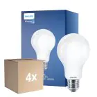 Multipack 4x Philips Classic LED Lamp E27 Peer Mat 17.5W 2452lm - 840 Koel Wit | Vervangt 150W