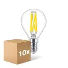 Multipack 10x Philips MASTER LED E14 Kogel Filament Helder 5.9W 806lm - 922-927 Dim To Warm | Beste Kleurweergave - Dimbaar - Vervangt 60W