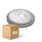 Multipack 6x Ledvance Superior LED Spot Reflector G53 AR111 7.4W 450lm 40D - 930 Warm Wit | Beste Kleurweergave - Dimbaar - Vervangt 50W
