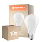 Multipack 10x Ledvance Classic LED E27 Peer Filament Mat 17W 2452lm - 827 Zeer Warm Wit | Vervangt 150W