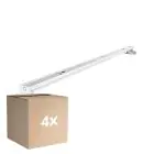 Multipack 4x Noxion Montagebalk Click V2 LED T8 | Geschikt voor 2x 150cm LED Buis