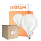 Multipack 4x Osram Retrofit LED E27 Globe Filament Mat 11W 1521lm - 827 Zeer Warm Wit | Vervangt 100W