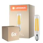 Multipack 6x Ledvance LED Lamp NAV LED FIL V E27 21W 3600lm - 727 Zeer Warm Wit | Vervangt 50W