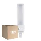 Multipack 10x Ledvance DULUX-D LED 5W - 840 Koel Wit | 2-Pin - Vervangt 10W