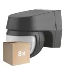 Multipack 8x Ledvance Bewegingssensor Wand Zwart | 110D 