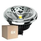 Multipack 6x Noxion Lucent LED Spot GU10 AR111 15W 850lm 40D - 927 Zeer Warm Wit | Beste Kleurweergave - Dimbaar - Vervangt 75W