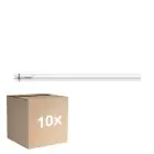 Multipack 10x Philips Master LED Buis T8 (EM/Mains) Ultra Output 13.5W 2500lm - 865 Daglicht | 120cm - Vervangt 36W