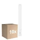 Multipack 10x Philips CorePro PL-L LED Lamp EM/Mains 16.5W - 830 Warm Wit | 4-Pin - Vervangt 36W