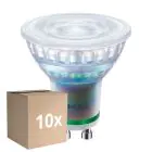 Multipack 10x Philips Master LED Reflector GU10 PAR16 2.1W 375lm 36D - 827 Zeer Warm Wit | Vervangt 50W