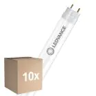 Multipack 10x Ledvance LED Buis T8 EM Superior (EM/Mains) High Output T8 9.7W 1530lm - 830 Warm Wit | 90cm - Vervangt 30W