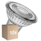Multipack 10x Ledvance LED Reflector GU10 PAR16 6.1W 575lm 36d - 940 Koel Wit| Dimbaar - Vervangt 80W
