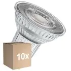 Multipack 10x Ledvance LED Reflector GU10 PAR16 3.7W 350lm 36d - 930 Warm Wit Warm Wit| Dimbaar - Vervangt 35W