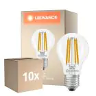 Multipack 10x Ledvance Classic LED E27 Peer Filament Helder 11W 1521lm - 840 Koel Wit| Vervangt 100W
